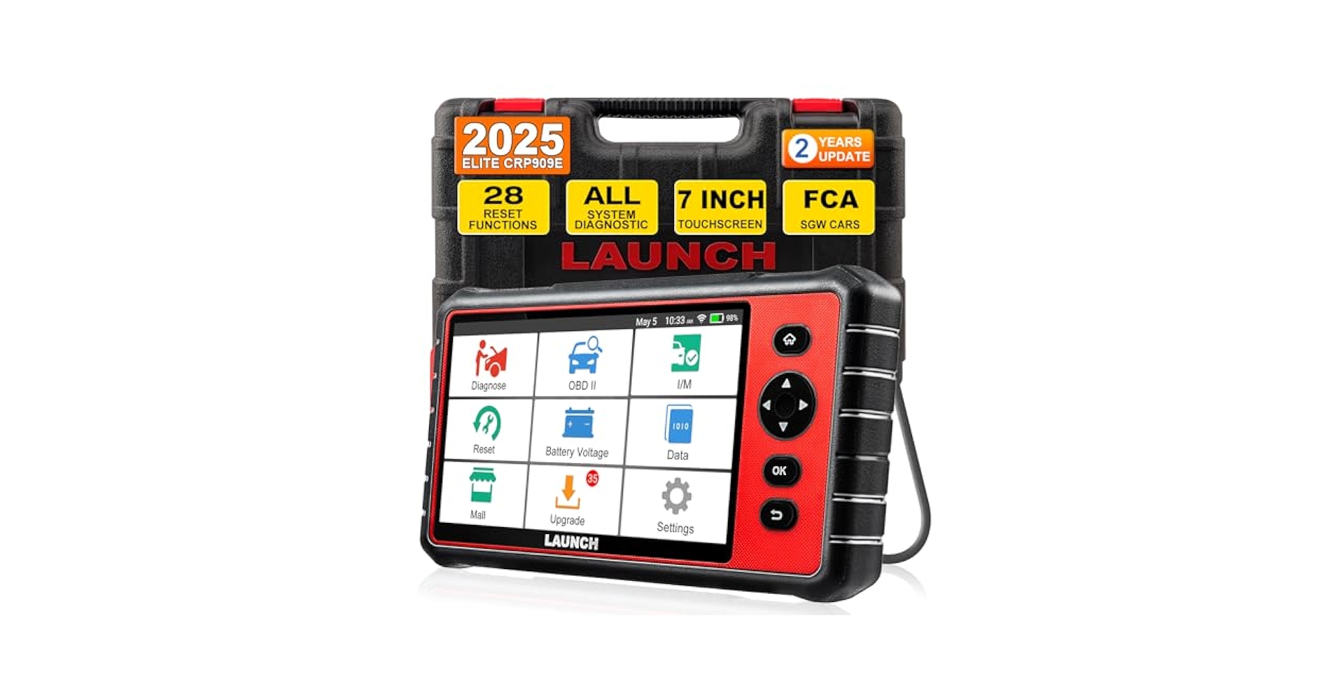 Amazon.com: LAUNCH CRP909E Elite Full System OBD2 Scanner